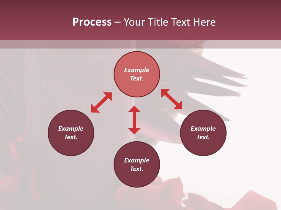 Rose Lit Pamper PowerPoint Template