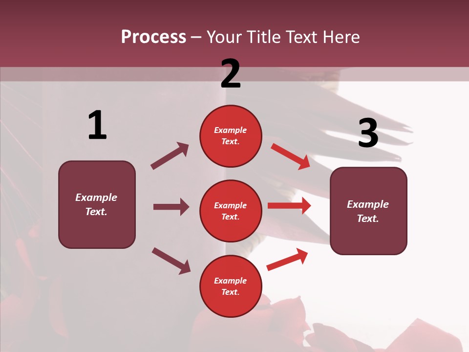 Rose Lit Pamper PowerPoint Template