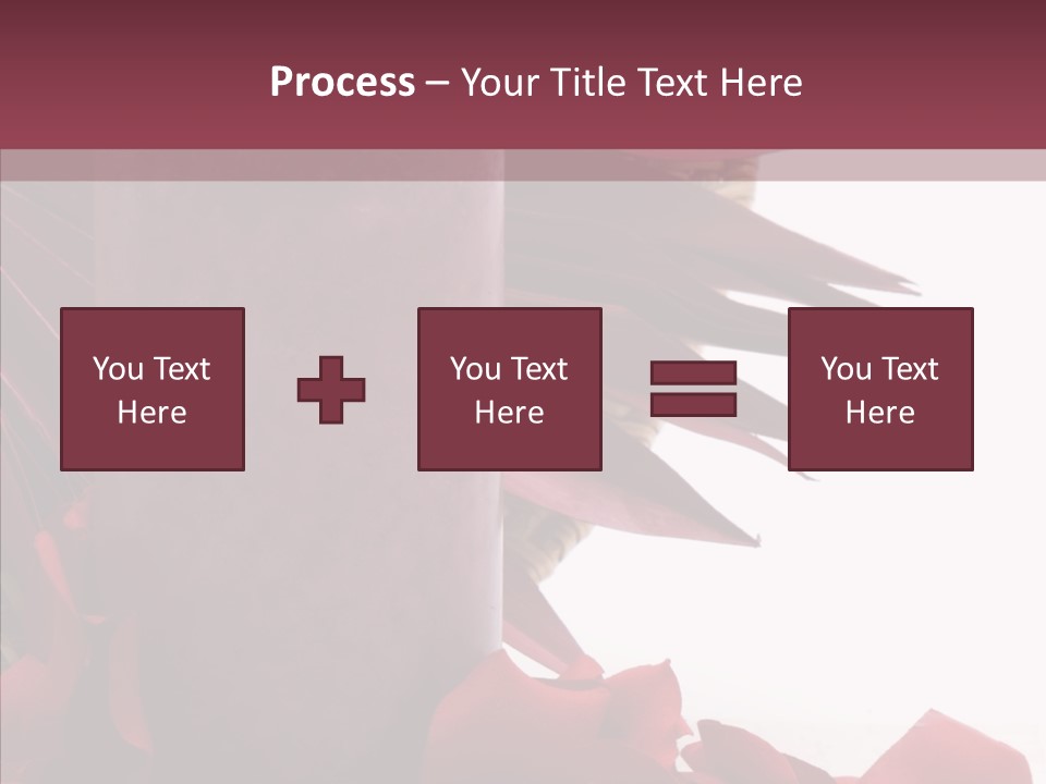 Rose Lit Pamper PowerPoint Template