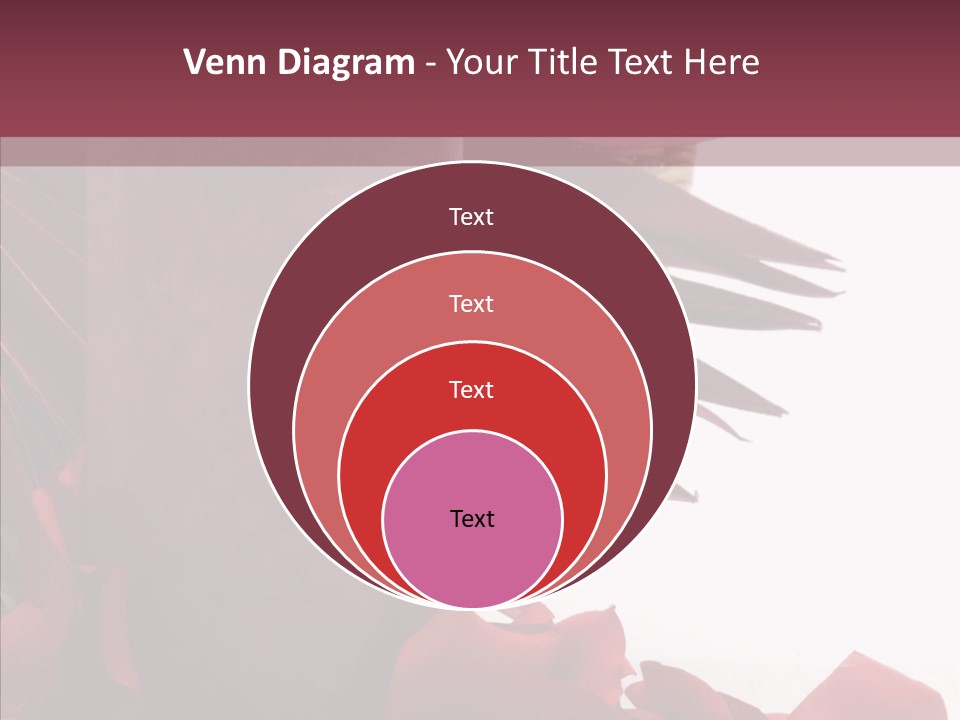 Rose Lit Pamper PowerPoint Template