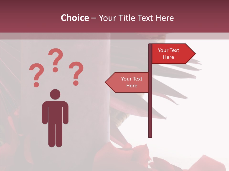 Rose Lit Pamper PowerPoint Template