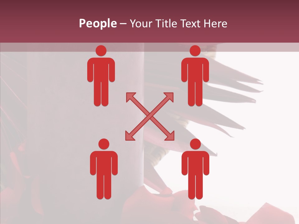 Rose Lit Pamper PowerPoint Template