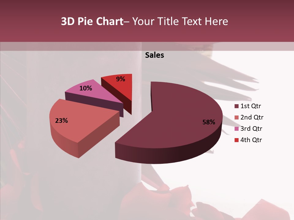 Rose Lit Pamper PowerPoint Template
