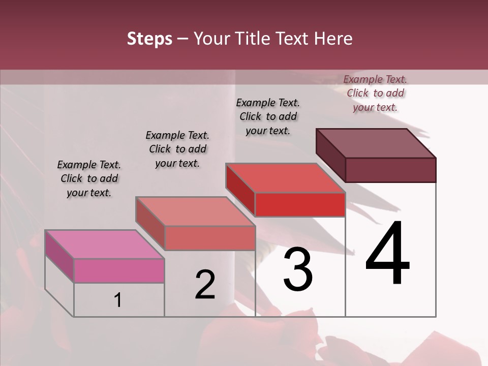 Rose Lit Pamper PowerPoint Template