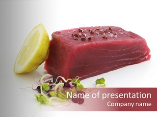 Healthiness Pepper Course PowerPoint Template