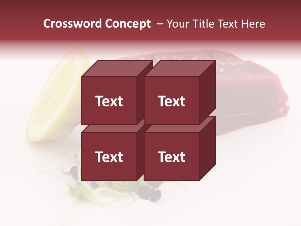 Healthiness Pepper Course PowerPoint Template