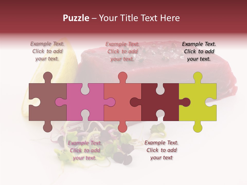 Healthiness Pepper Course PowerPoint Template