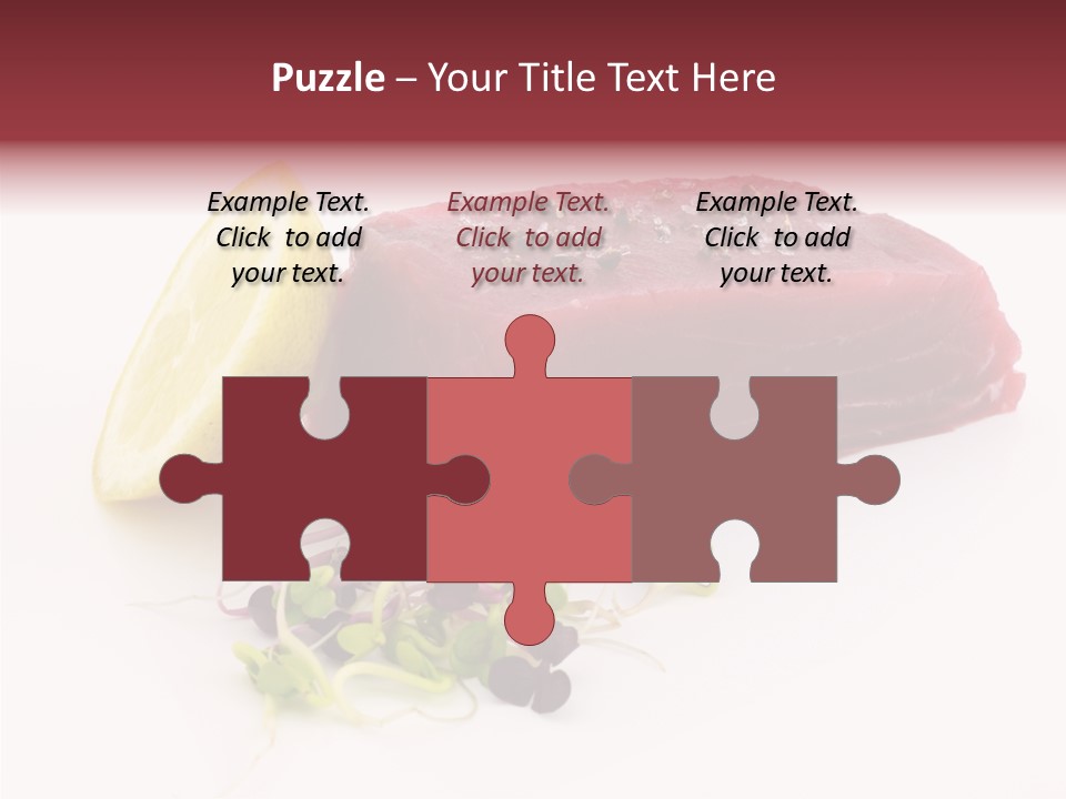 Healthiness Pepper Course PowerPoint Template