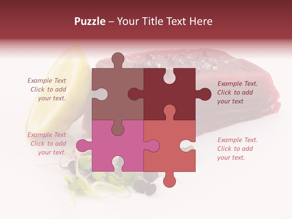 Healthiness Pepper Course PowerPoint Template