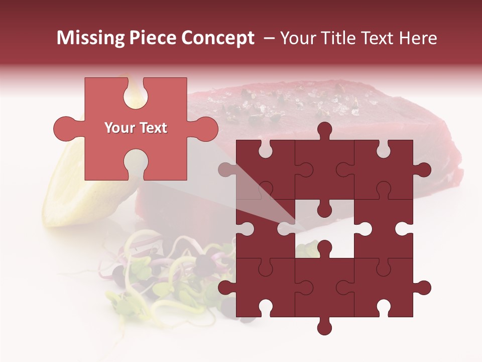 Healthiness Pepper Course PowerPoint Template