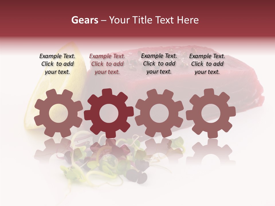 Healthiness Pepper Course PowerPoint Template