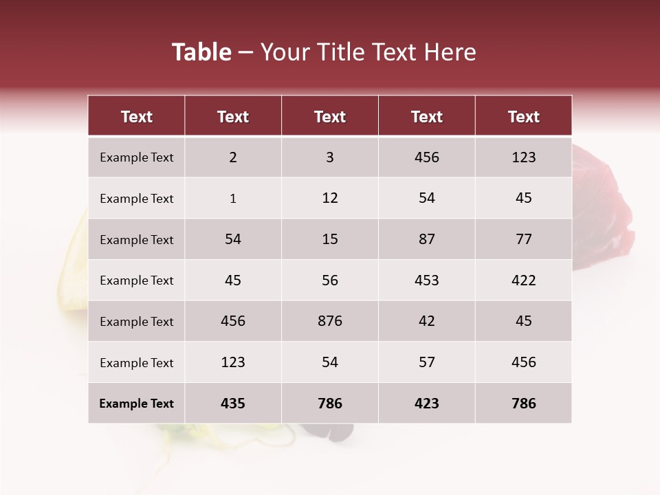 Healthiness Pepper Course PowerPoint Template