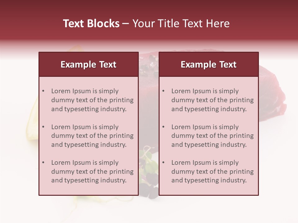 Healthiness Pepper Course PowerPoint Template