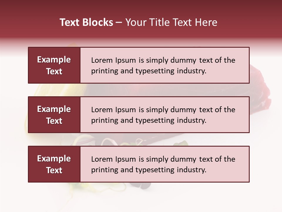 Healthiness Pepper Course PowerPoint Template
