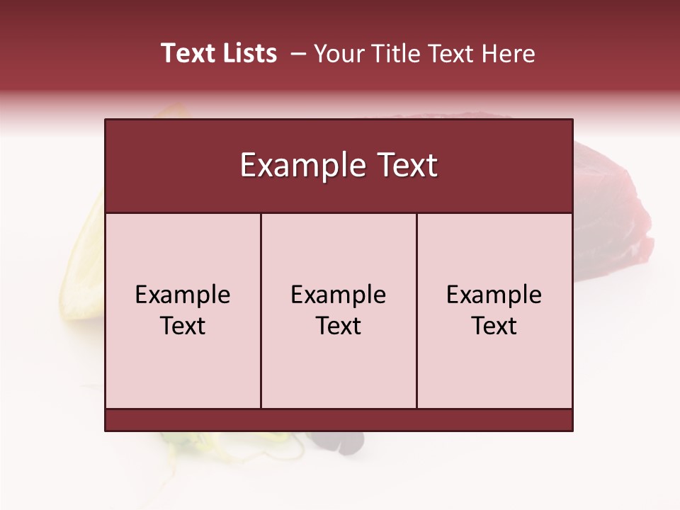 Healthiness Pepper Course PowerPoint Template