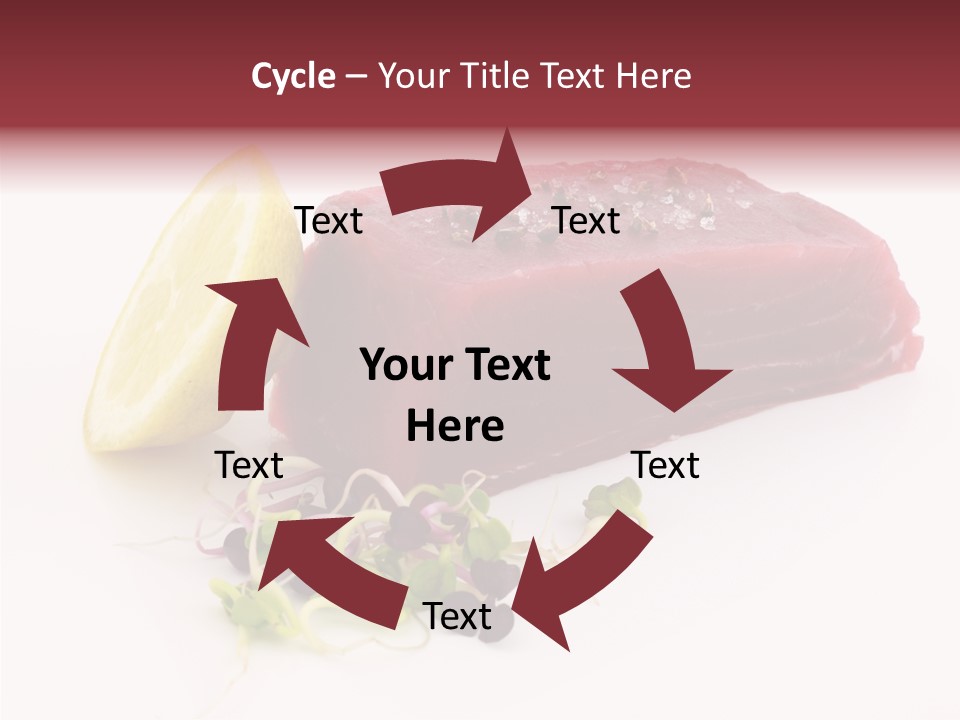 Healthiness Pepper Course PowerPoint Template