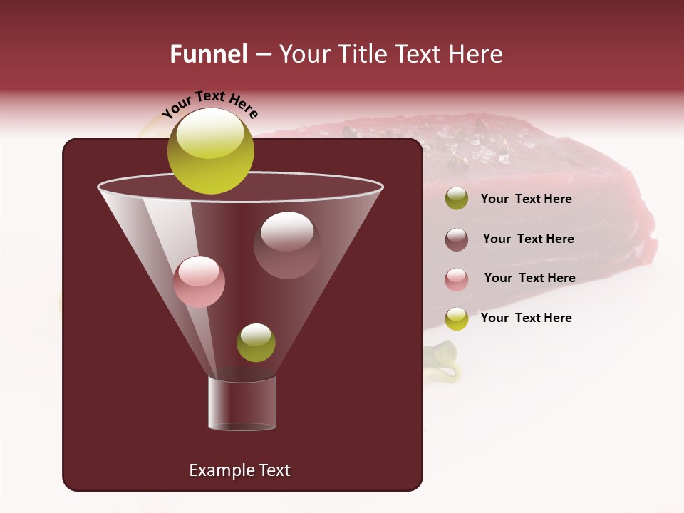 Healthiness Pepper Course PowerPoint Template