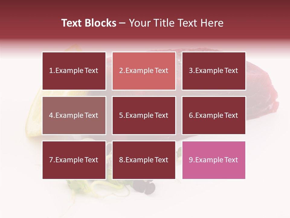 Healthiness Pepper Course PowerPoint Template