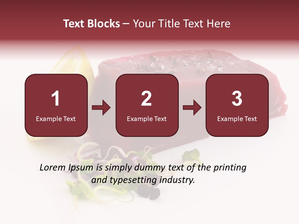 Healthiness Pepper Course PowerPoint Template