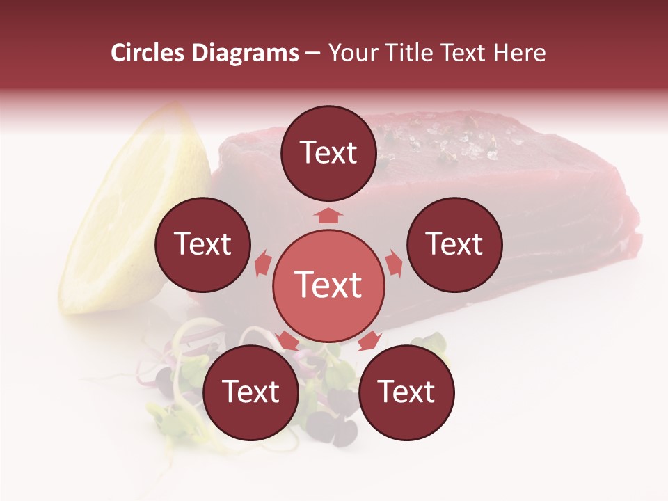 Healthiness Pepper Course PowerPoint Template