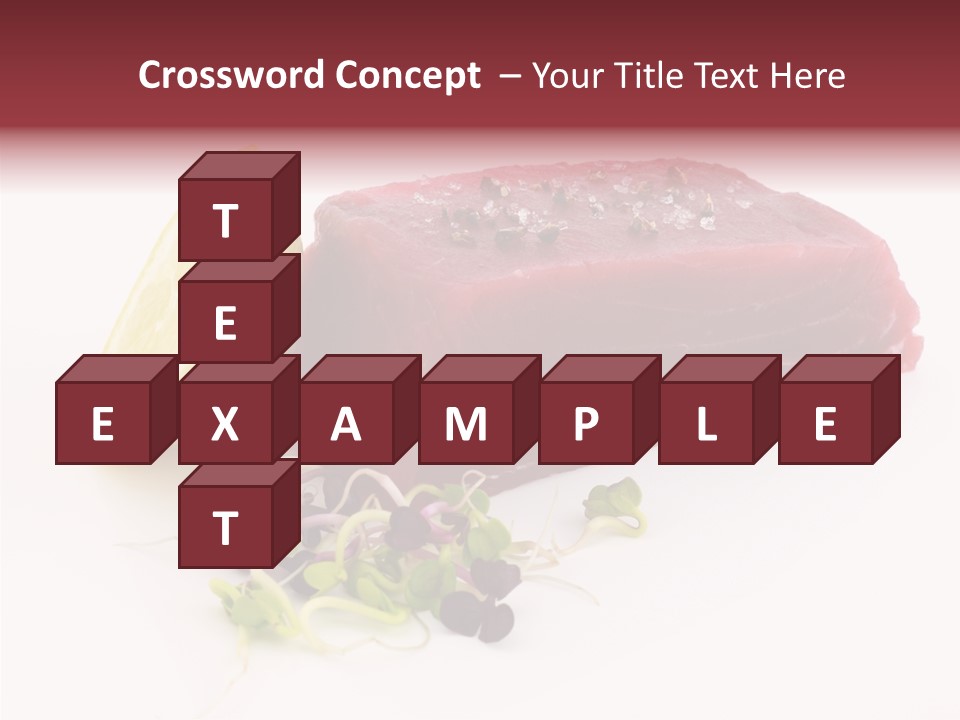 Healthiness Pepper Course PowerPoint Template