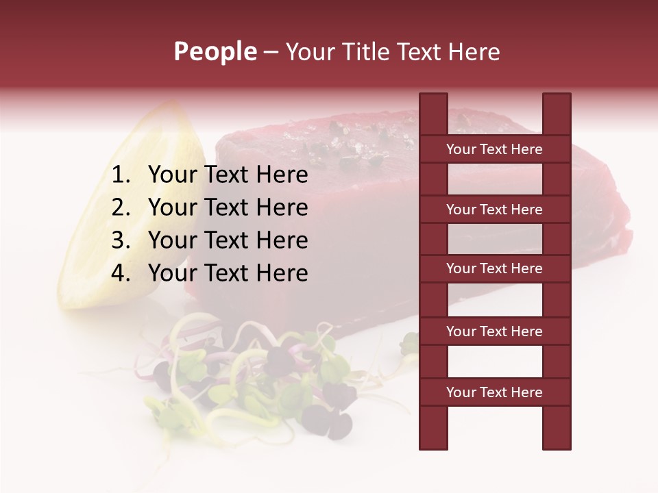 Healthiness Pepper Course PowerPoint Template