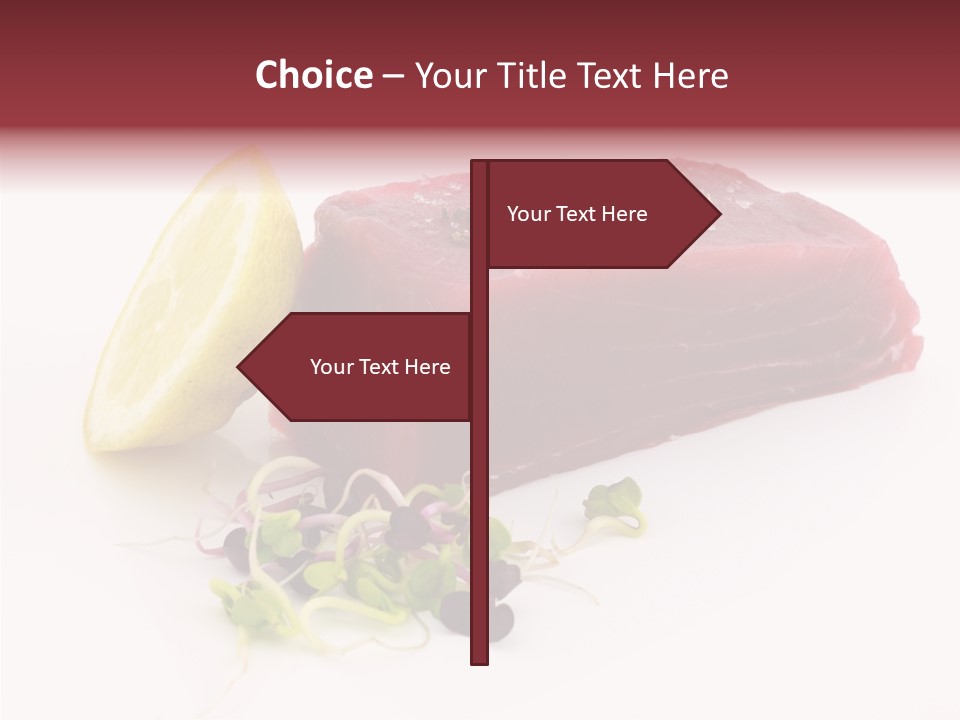Healthiness Pepper Course PowerPoint Template