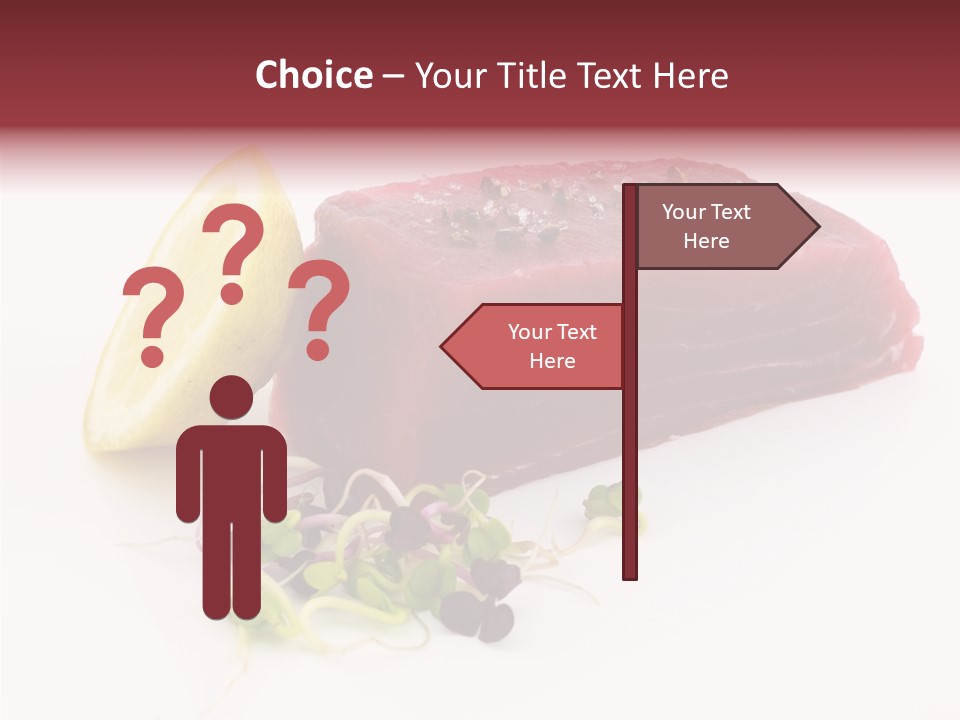 Healthiness Pepper Course PowerPoint Template