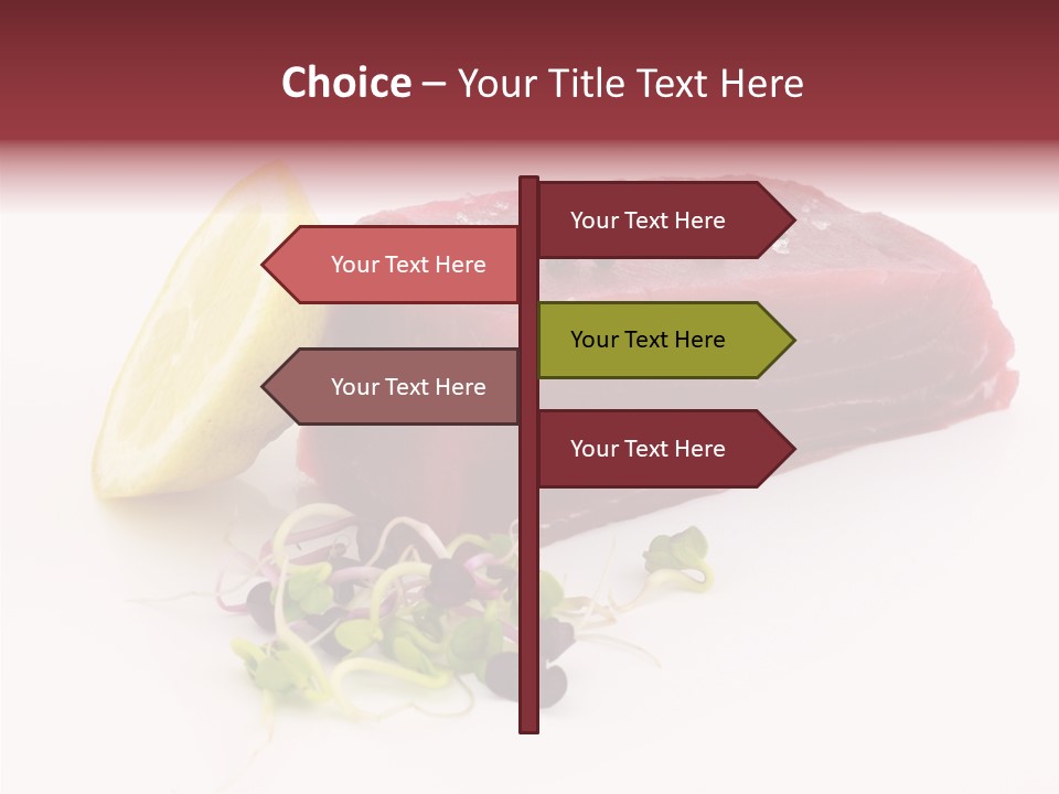 Healthiness Pepper Course PowerPoint Template