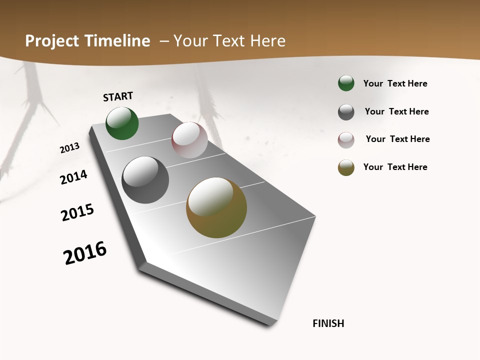 Spray Colorfull Insect PowerPoint Template