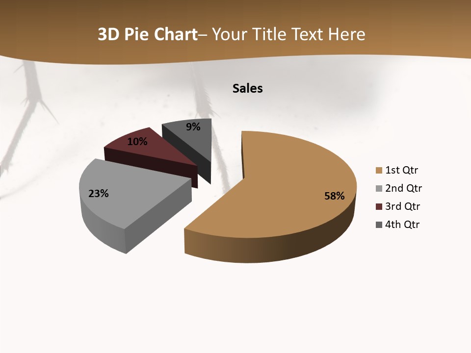 Spray Colorfull Insect PowerPoint Template