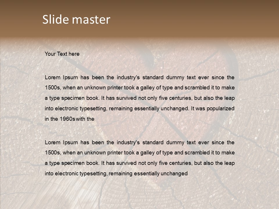 Graphic Appearance Illustration PowerPoint Template