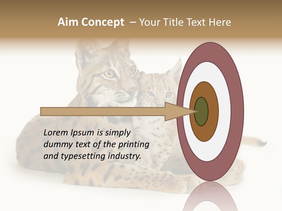 Tenderness Nocturnal Whisker PowerPoint Template