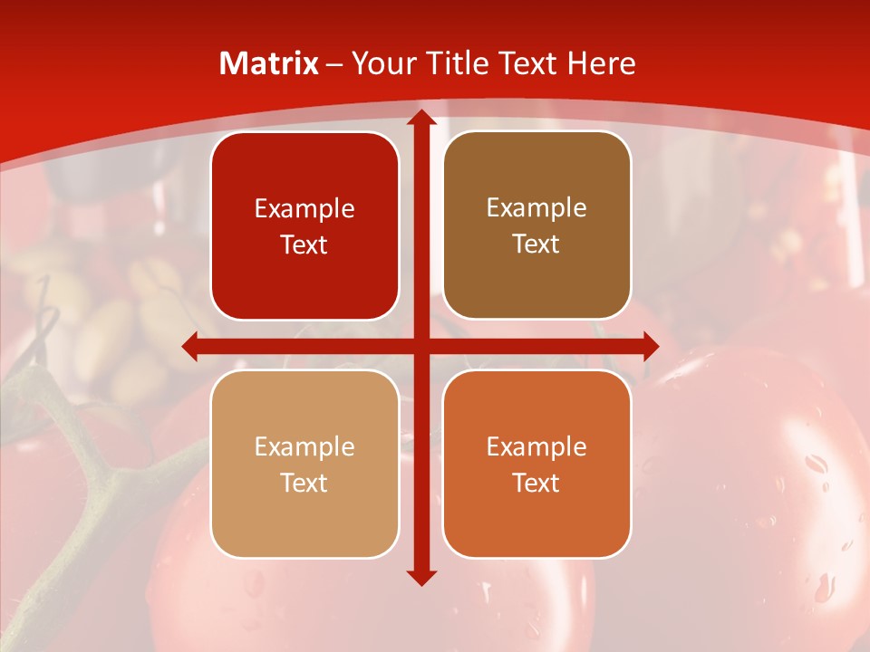 Pattern Reflected Dew PowerPoint Template