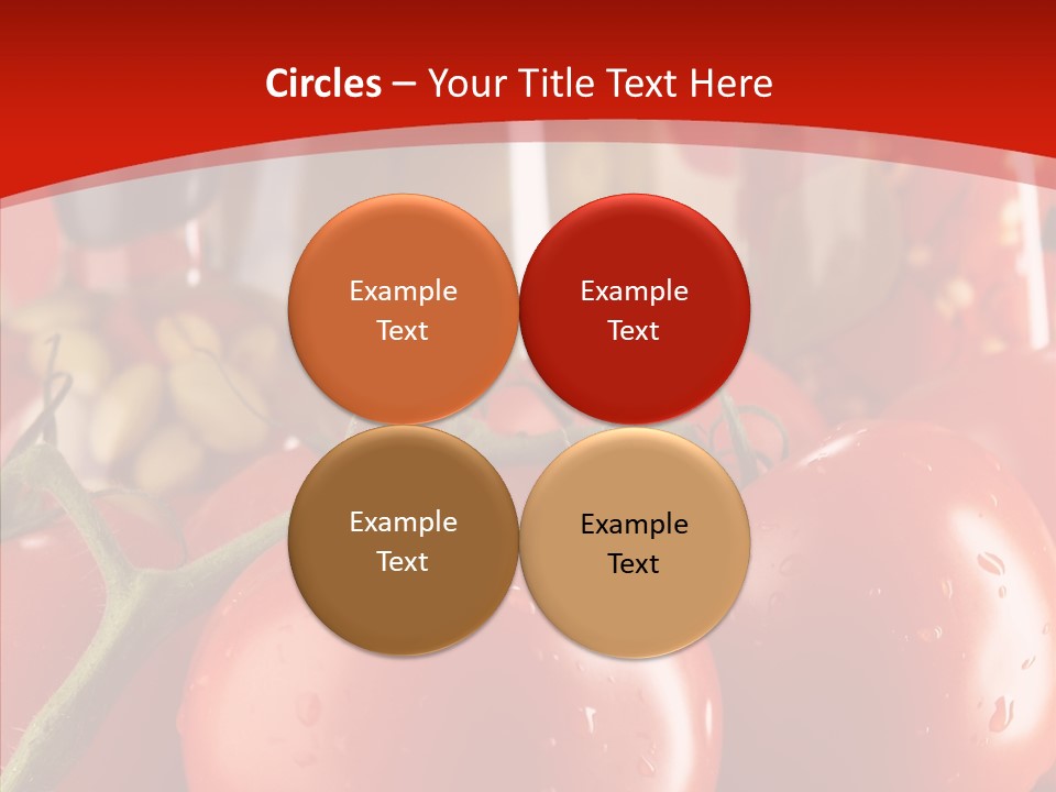 Pattern Reflected Dew PowerPoint Template