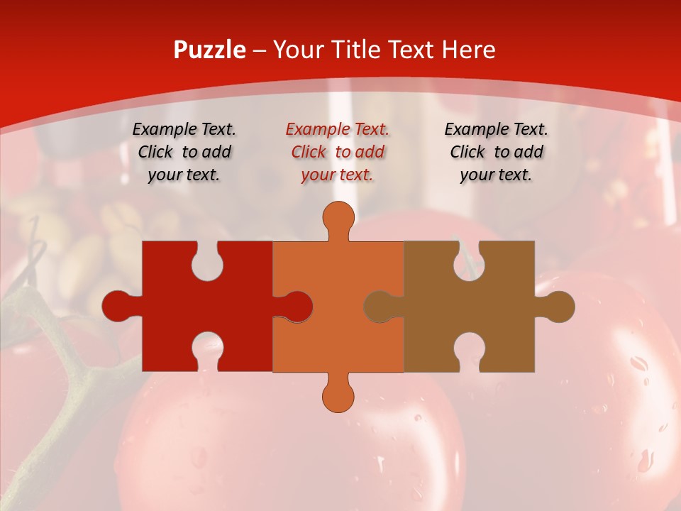 Pattern Reflected Dew PowerPoint Template