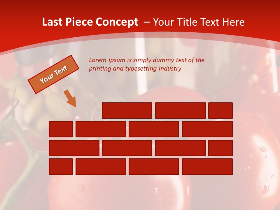 Pattern Reflected Dew PowerPoint Template