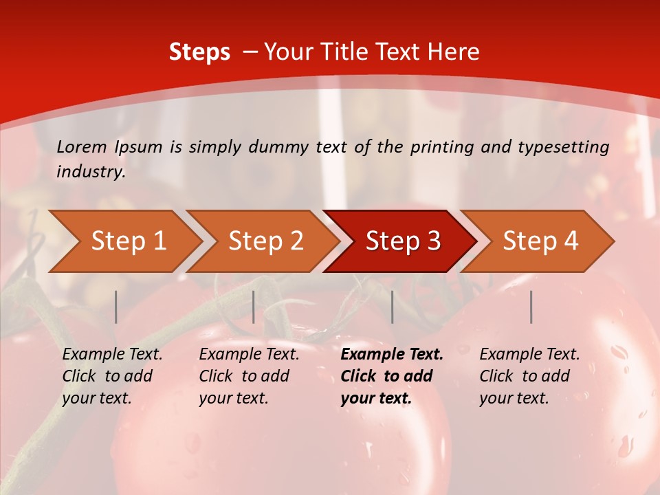 Pattern Reflected Dew PowerPoint Template