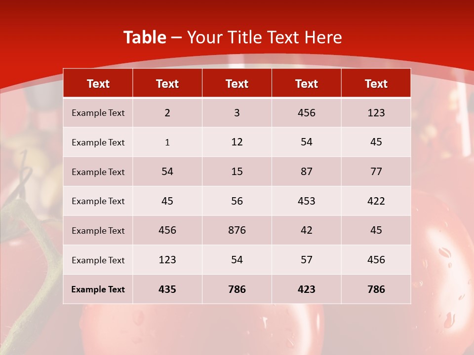 Pattern Reflected Dew PowerPoint Template