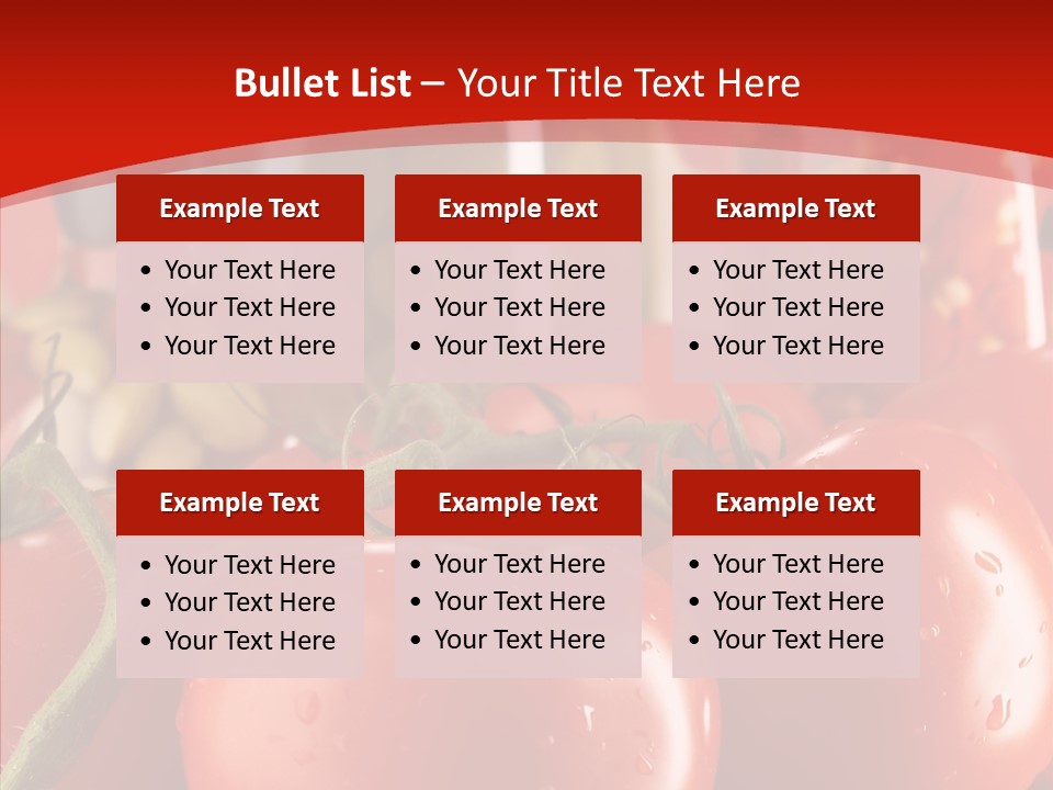 Pattern Reflected Dew PowerPoint Template