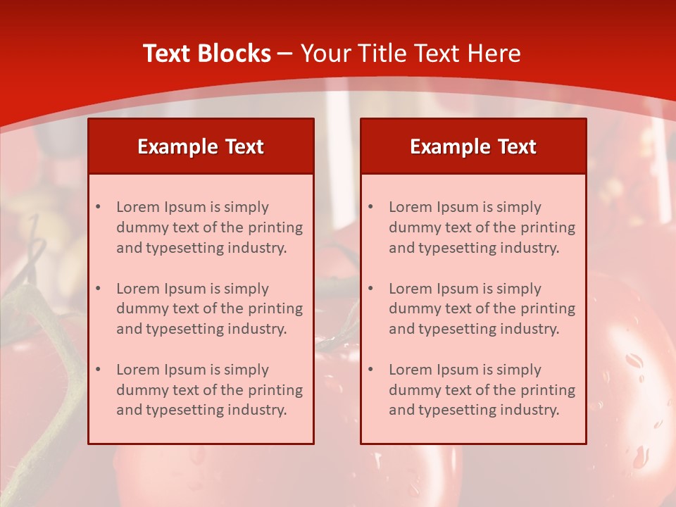 Pattern Reflected Dew PowerPoint Template