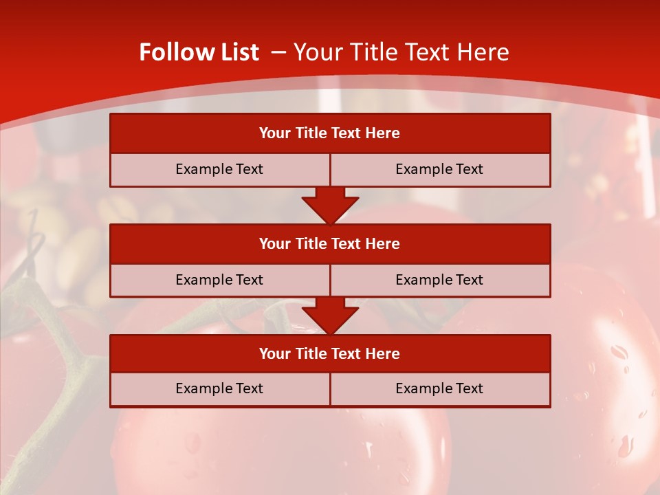 Pattern Reflected Dew PowerPoint Template