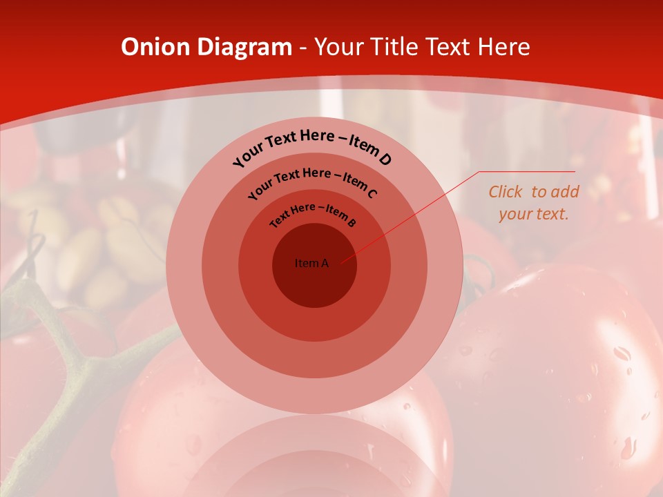 Pattern Reflected Dew PowerPoint Template