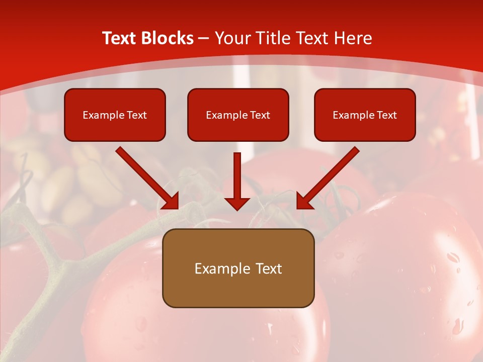 Pattern Reflected Dew PowerPoint Template