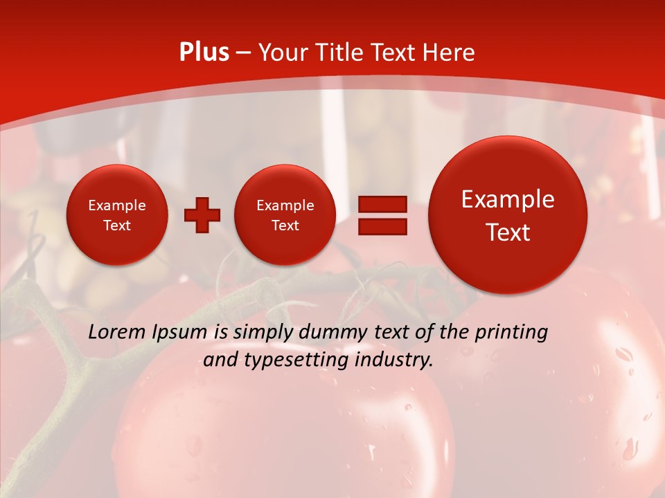 Pattern Reflected Dew PowerPoint Template
