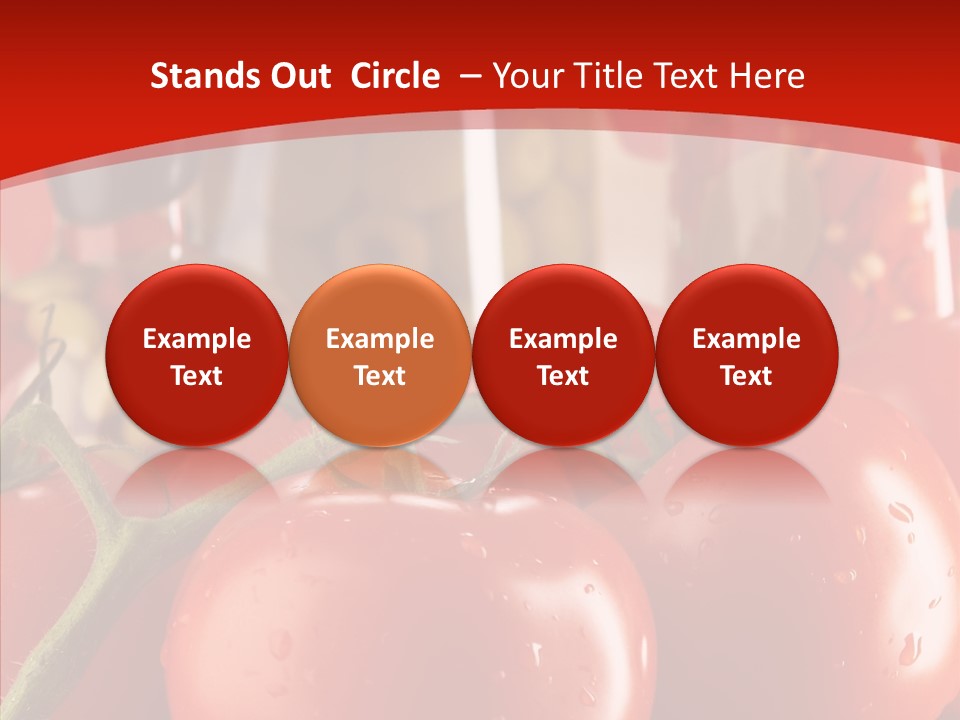 Pattern Reflected Dew PowerPoint Template