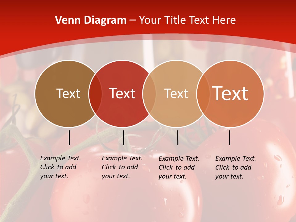 Pattern Reflected Dew PowerPoint Template