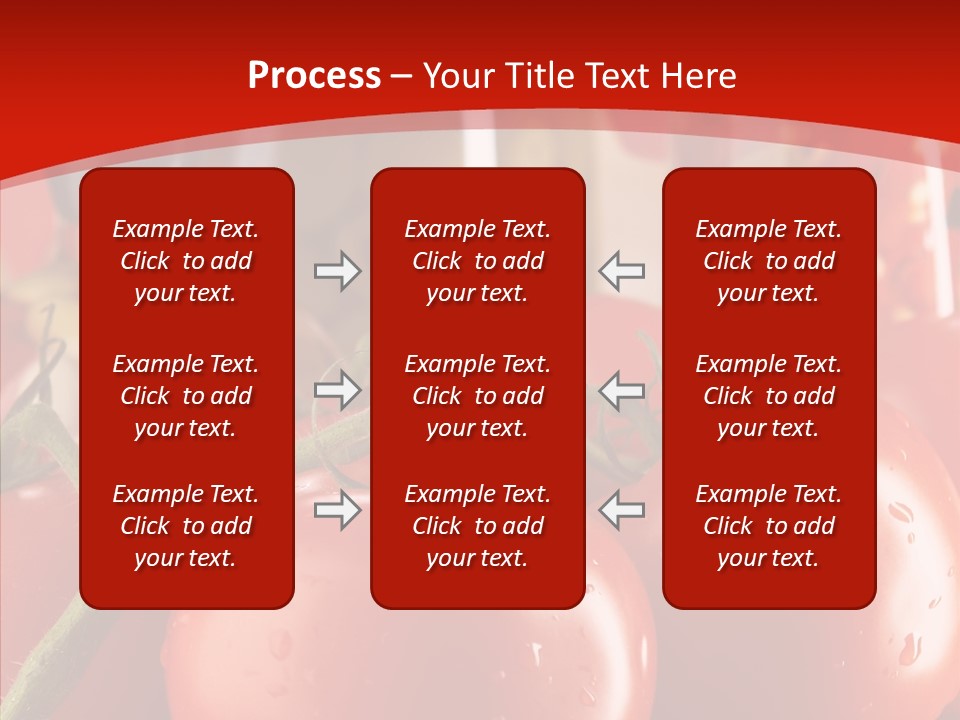 Pattern Reflected Dew PowerPoint Template