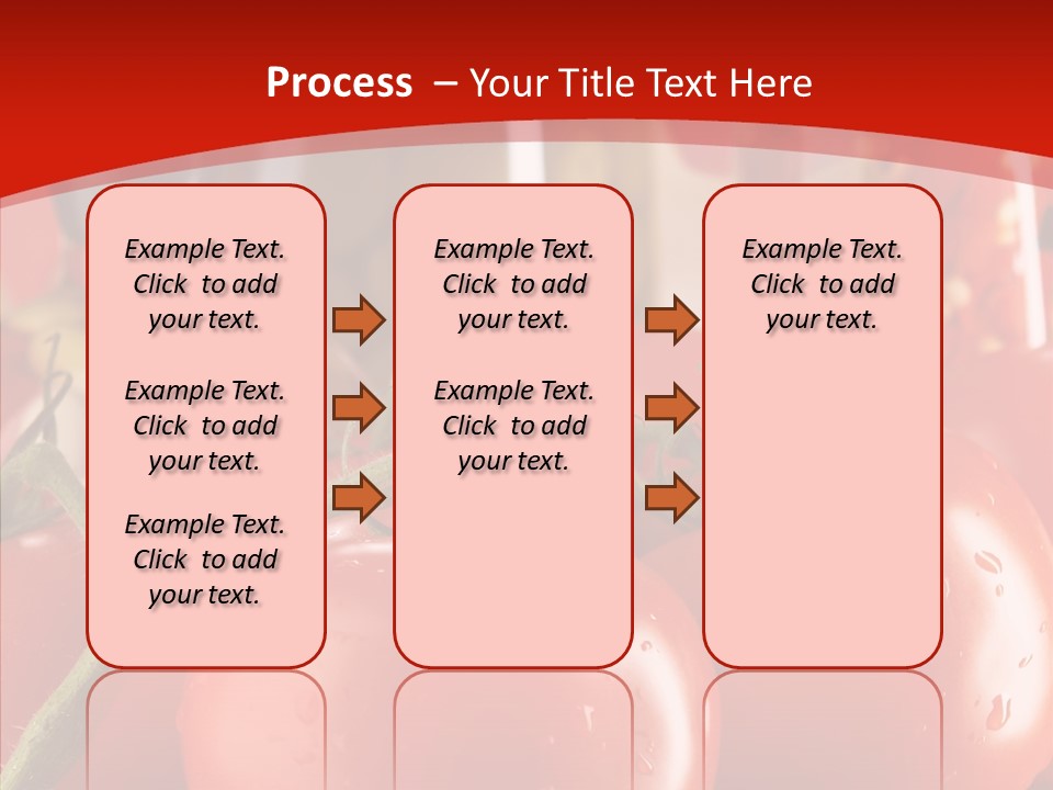 Pattern Reflected Dew PowerPoint Template