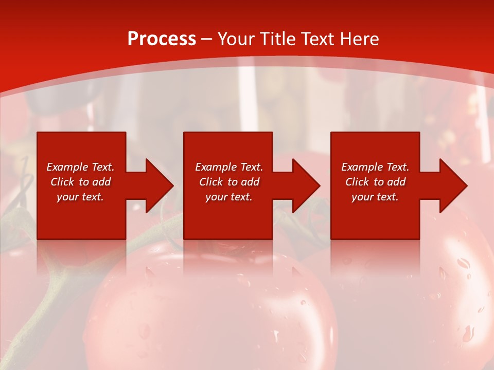 Pattern Reflected Dew PowerPoint Template